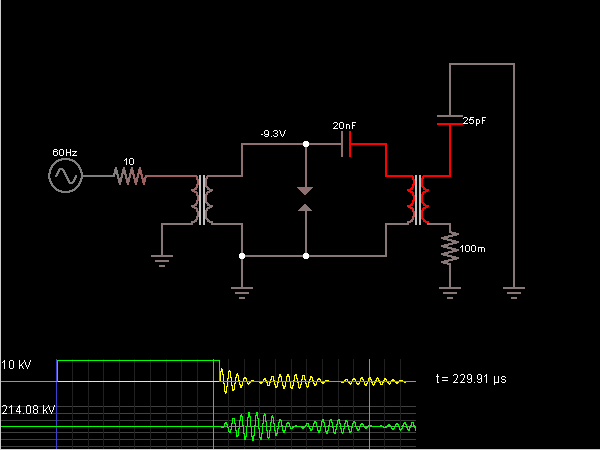 Tesla Coil circuit