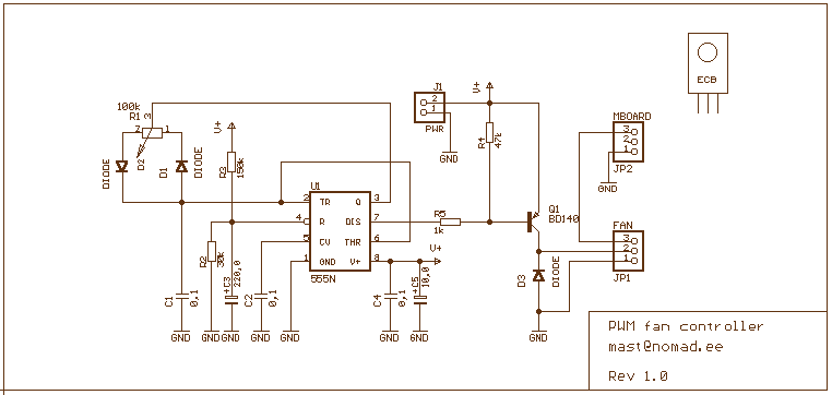 Simple PWM controller circuit