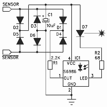Laser Target Finder circuit