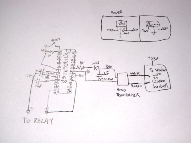 Personal Applause Sign circuit