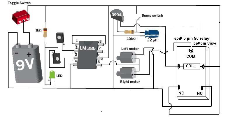 Mousebot Revisited circuit