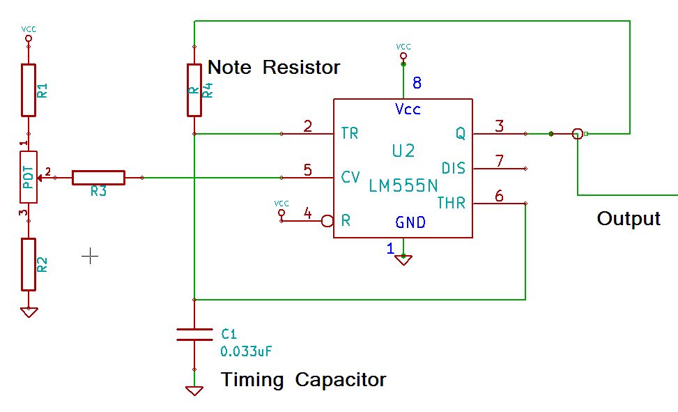 A Stylophone circuit