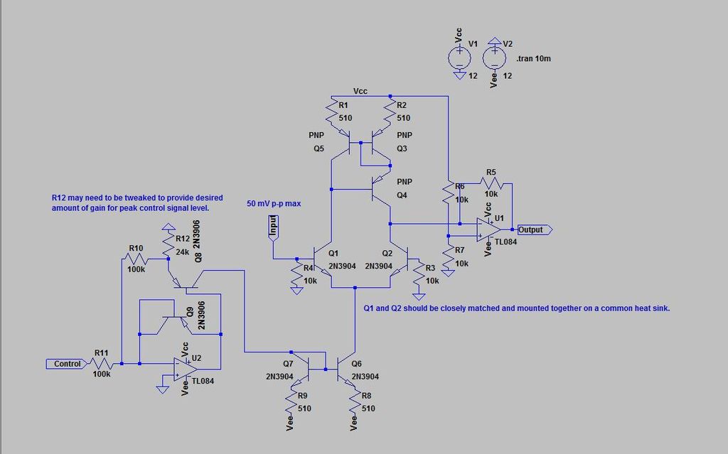 analog vocoder circuit