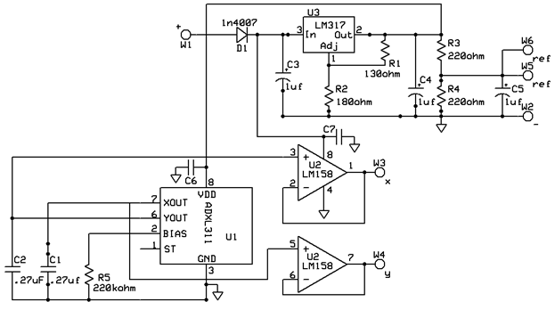 USB Data Acquisition circuit
