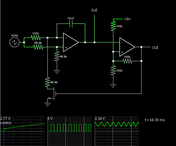 Voltage-Controlled Oscillator circuit