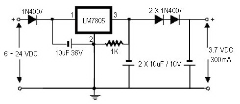 how to convert a 9v battery to 37v circuit