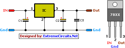 5V Regulated Power SupplyCircuit circuit