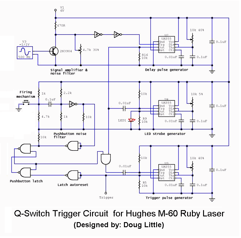 Complete SS Laser Power Supply Schematics circuit