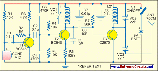 Medium-Power FM Transmitter circuit