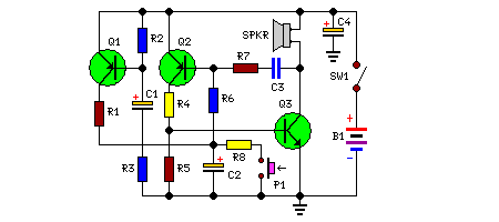 Powerful Security Siren circuit