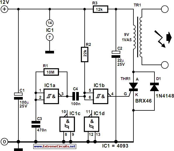 Simple Electrification Unit circuit
