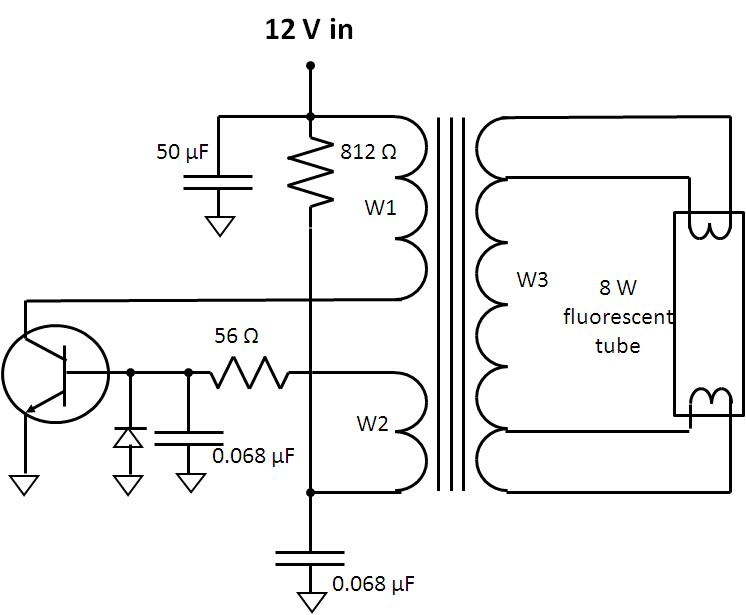 flyback inverter for fluorescent lamp 15