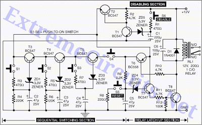 Light circuit diagram: Intelligent Electronic Lock – Circuit Schematic