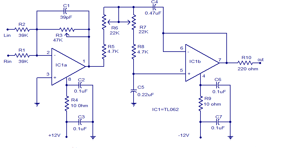 Filter – Circuit Schematic