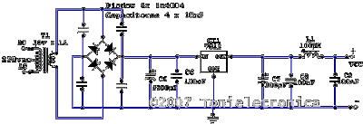 TV Transmitter Audio and video IC LM1889 – Circuit Schematic