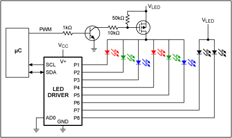 How to Apply Additional PWM Intensity Control to LED Drivers circuit