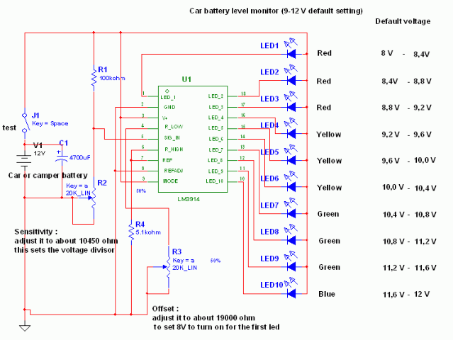 simple but reliable car battery tester