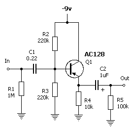 Leaky Transistor Buffer circuit