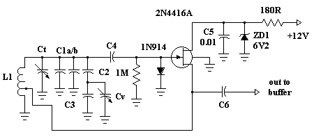 hartley oscillators circuit