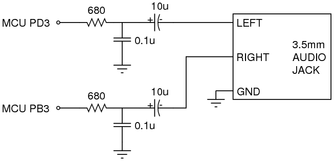 Huffman-coded Audio circuit