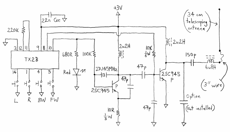The Remote Controlling Circuit