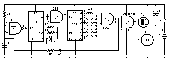 Jogging Timer circuit