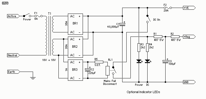High Current 138V Power Supply circuit