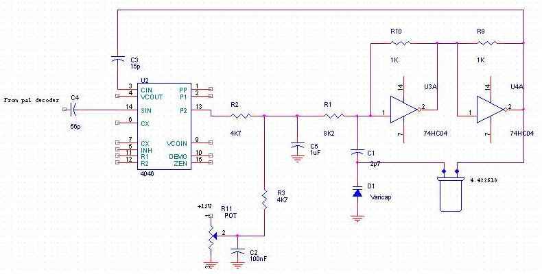 Pal decoder circuit