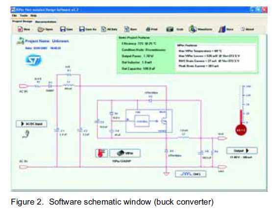 Design Software for Non Isolated SMPS circuit