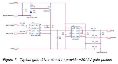 Silicon Carbide MOSFETs Provide Ultimate Energy Efficiency and Easy Design In – Circuit Schematic