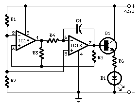 LED or Lamp Pulser circuit