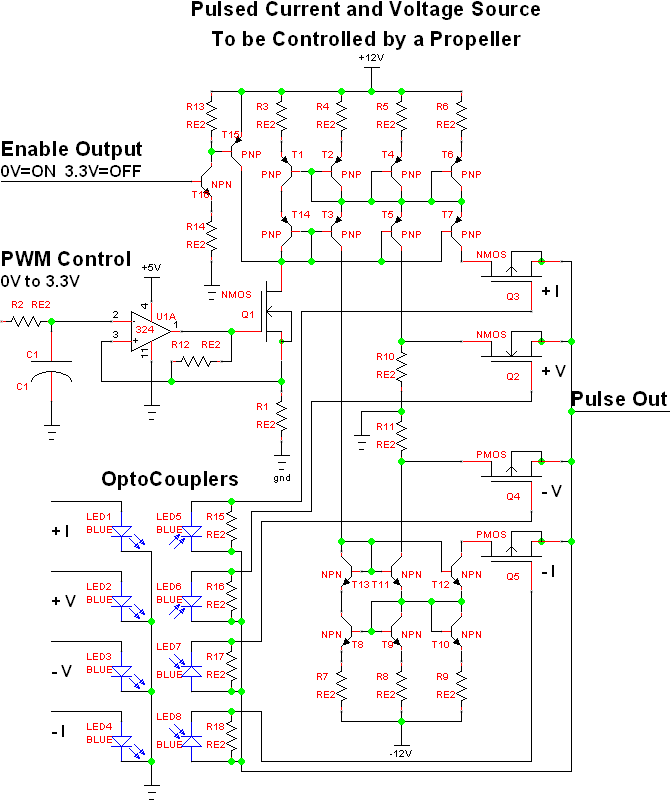 Full on transistorfet curve tracer circuit