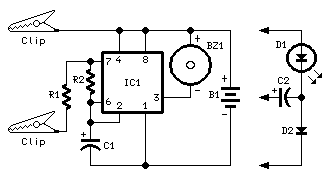 Liquid level Alert circuit