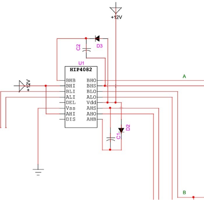 Solid state winch control circuit
