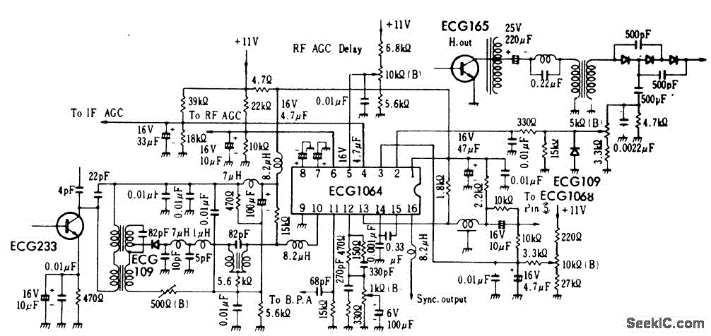 TV_video_signal_processor_circuit_1 circuit