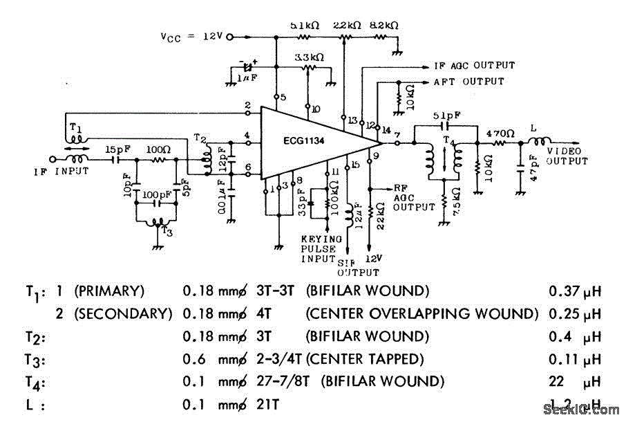 TV_video_processor circuit