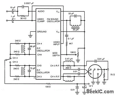 RF MODULATOR circuit