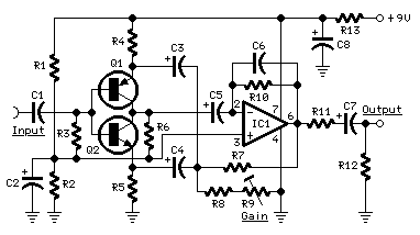 Portable Mixer circuit