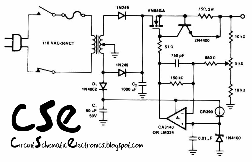 14 V battery charger circuit and troubleshooting Schematic Diagram circuit