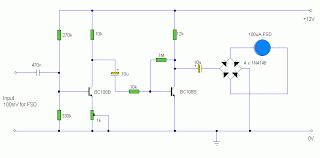 Audio Level Meter – Circuit Schematic