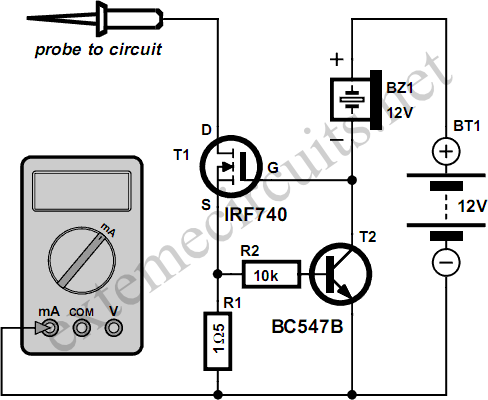 dmm fuse protector – Circuit Schematic