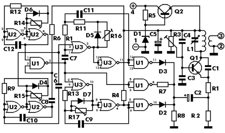 Pattern generator – Circuit Schematic