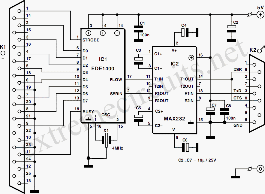 Serial To Parallel Converter circuit