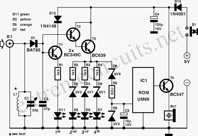 Simple RF Detector For 2M circuit