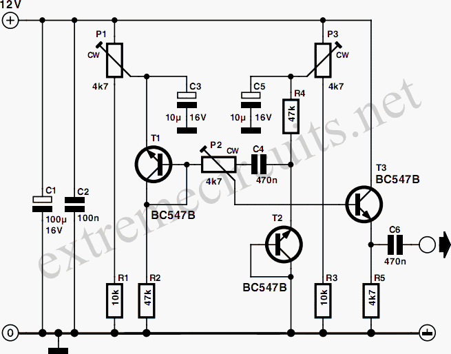Symmetric Noise Source circuit