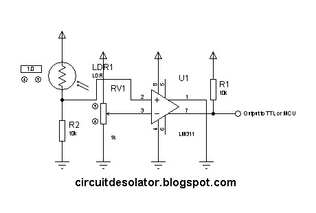 simple analog comparator circuit