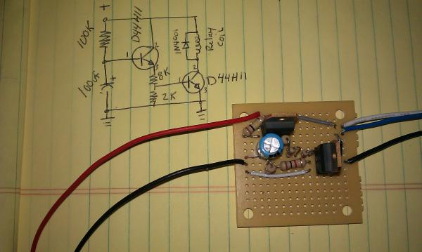 Homemade tablet CarPC circuit