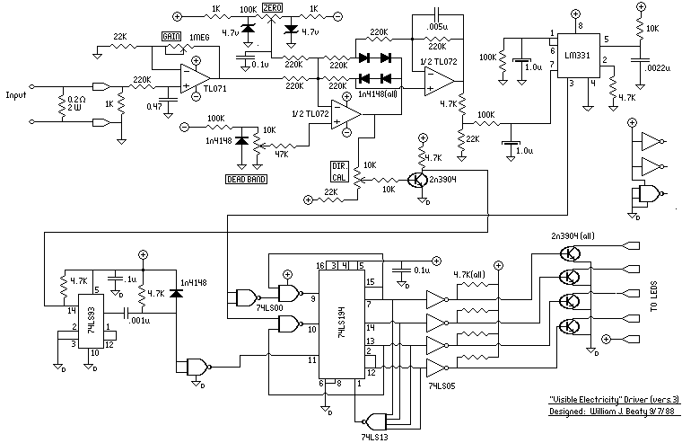 VISIBLE ELECTRIC CURRENT circuit