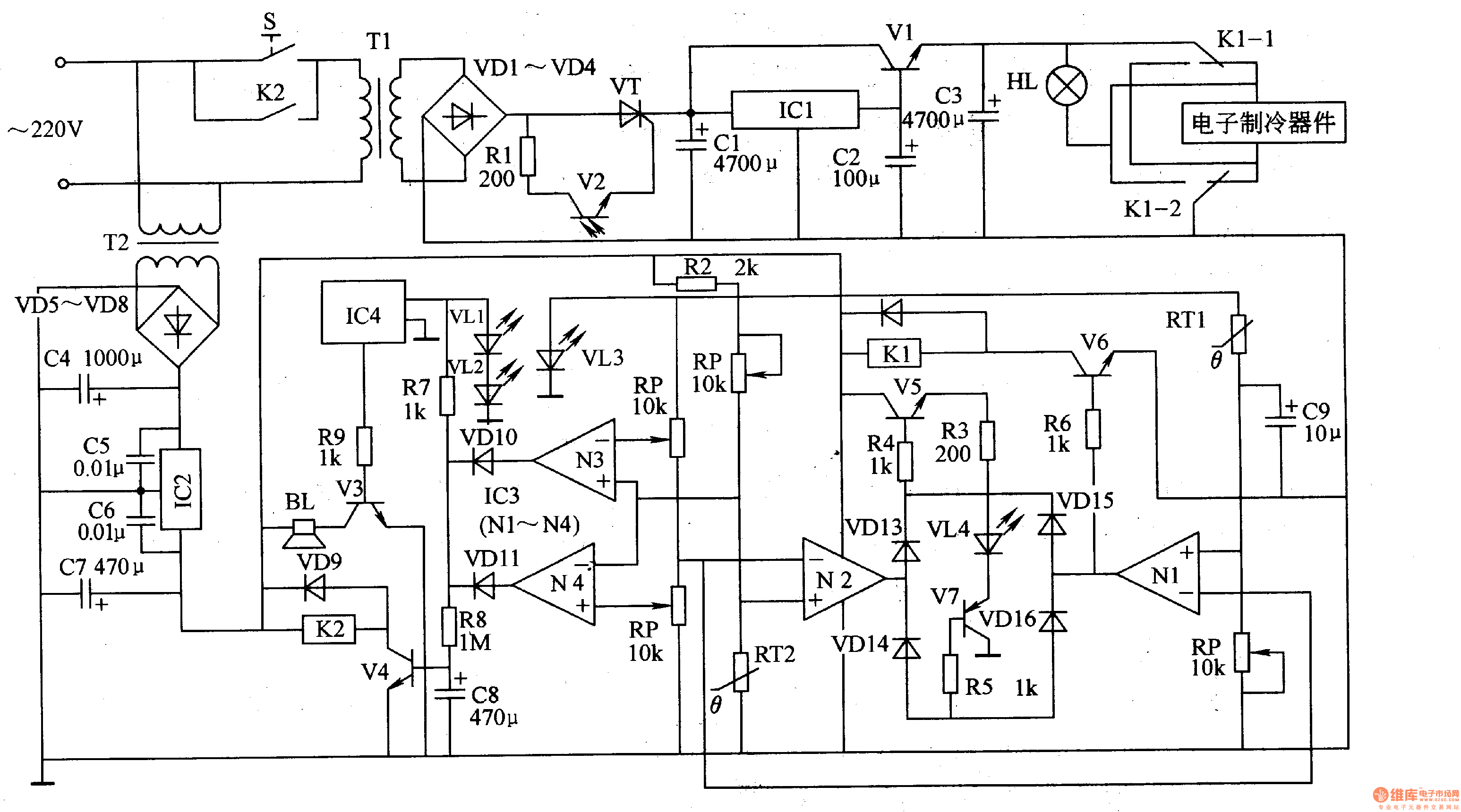 Thermostat for Medical the 3rd circuit