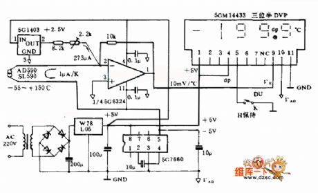 Temperature Sensor circuit